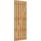 Ekena Millwork Spaced Board-n-Batten Shutters w/Z-Bar, Rough Sawn Western Red Cedar, 34 3/4W x 78H, PR RBS06Z35X078RWR - alternate 3